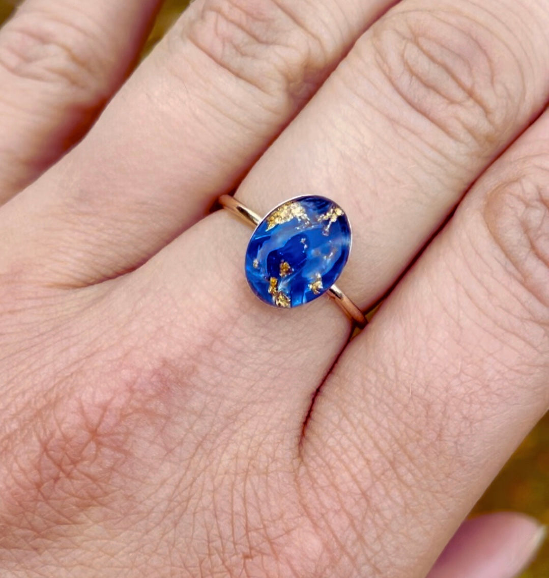 Goddess Oval Ring