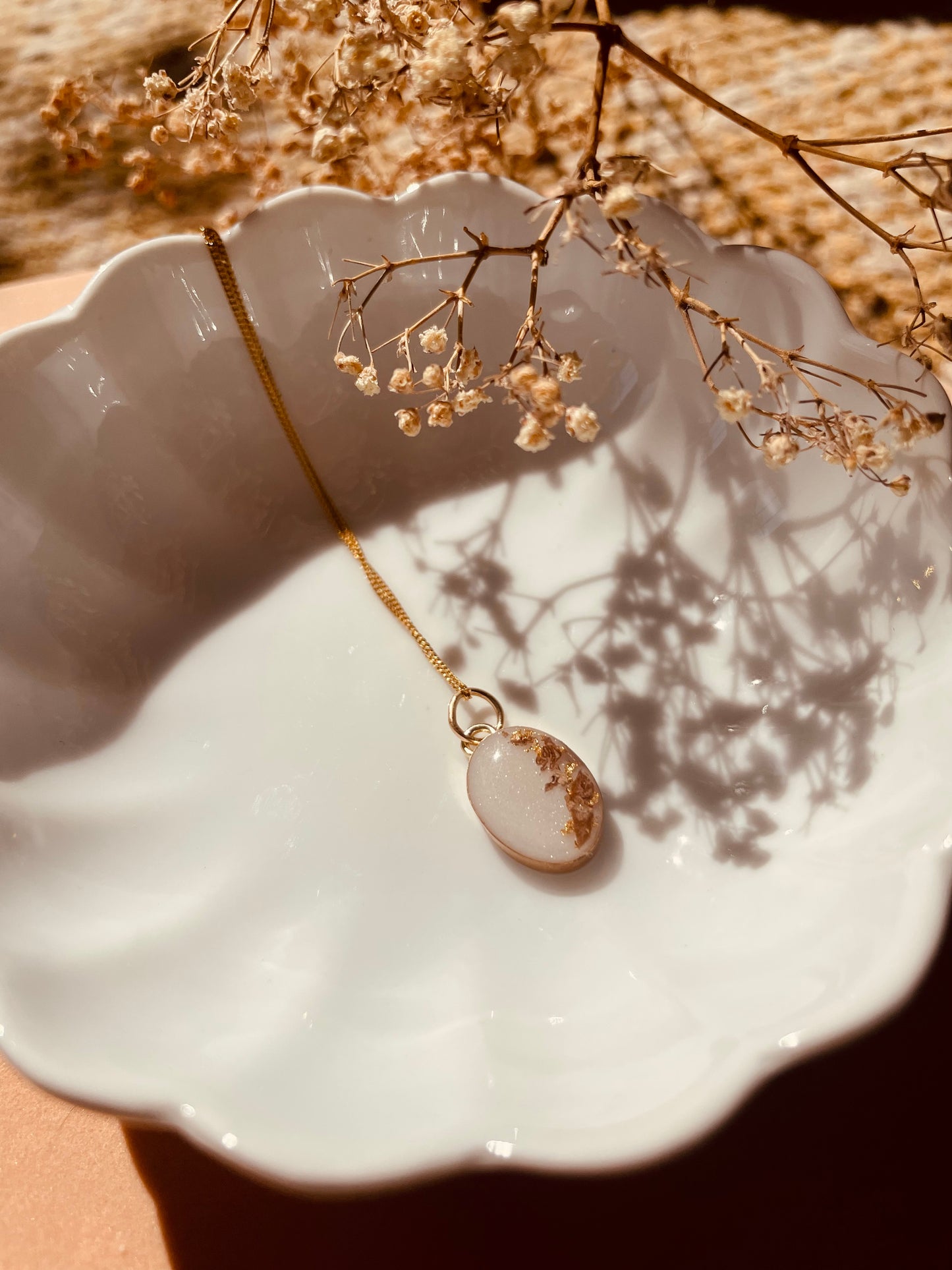 Oval Heirloom Charm Necklace