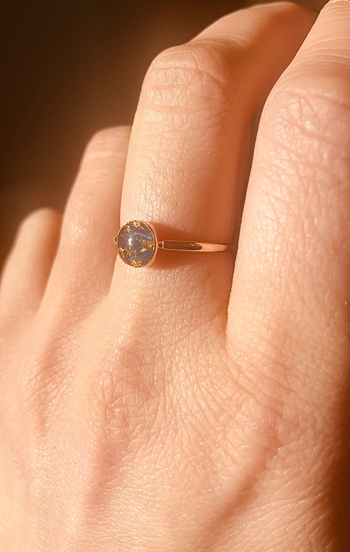 14K Gold Halo Heirloom Ring